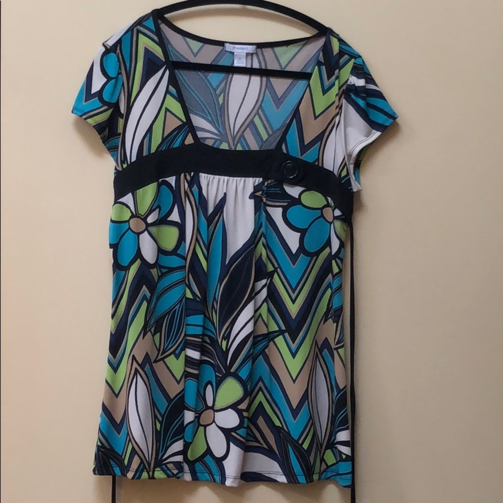 Colorful dressy top